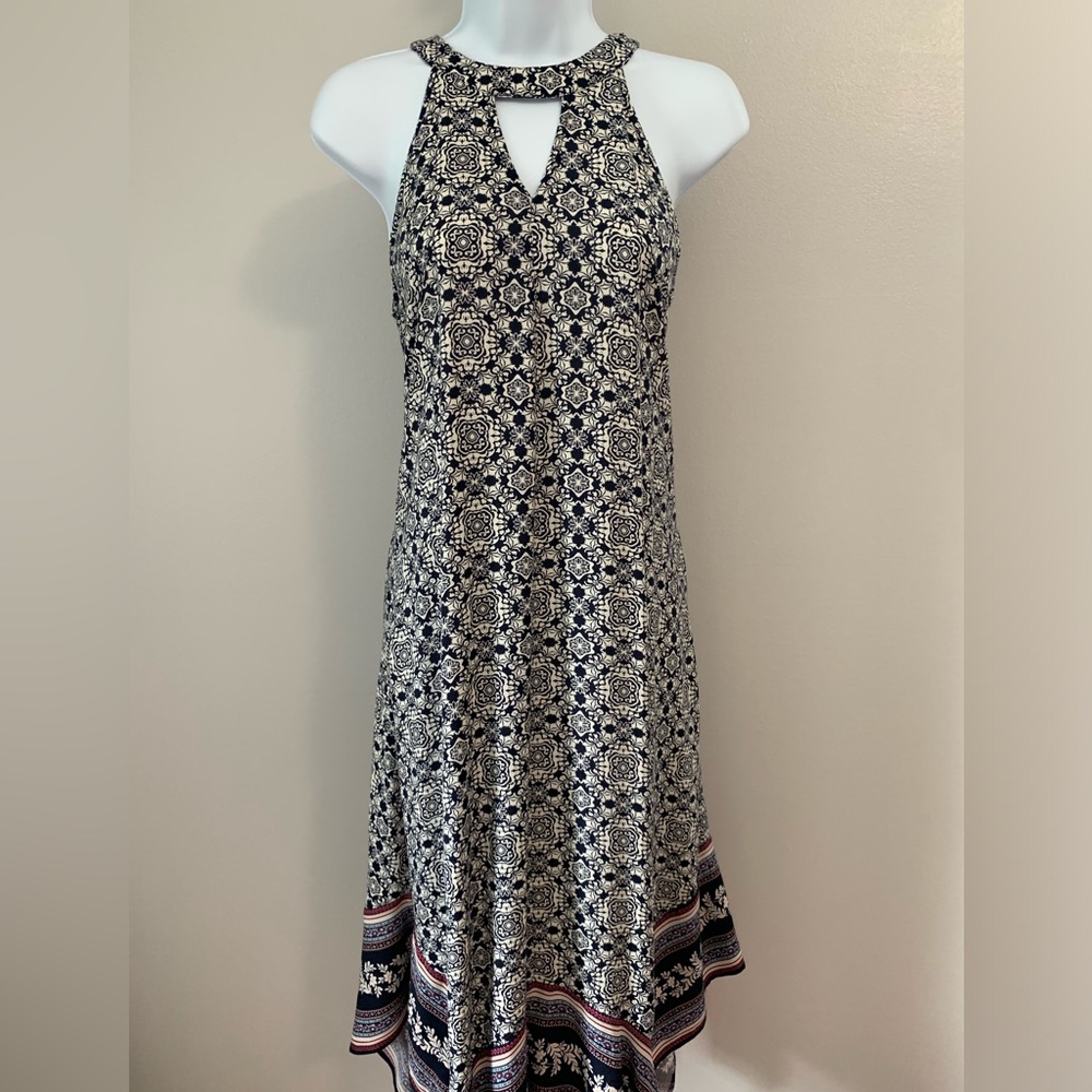 Maurices High Neck Printed Dress